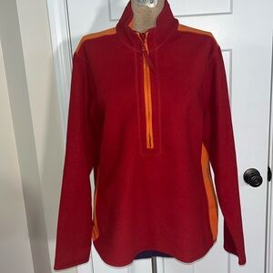 Eddie Bauer Women’s Half-Zip Fleece Pullover Size L